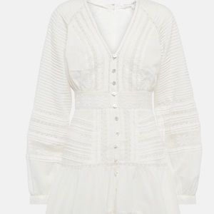 Veronica Beard White Lace Dress US 10